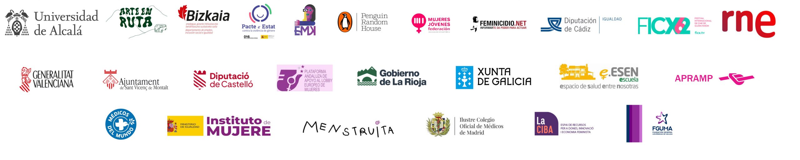 Logos de colaboradores